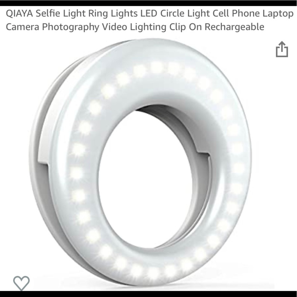 Qiaya Selfie Light Ring
